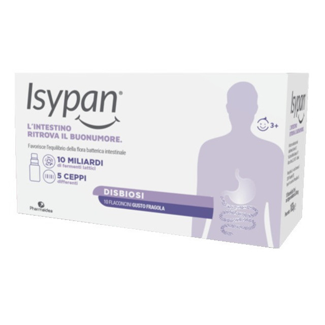 ISYPAN DISBIOSI 10 FLACONCINI 10 ML - pharmaluna