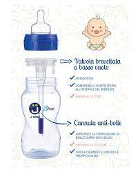 J BIMBI B FREE CLASSIC 330 ML BIBERON IN PP CON CANULA ANTICOLICHE E TETTARELLA IN SILICONE - pharmaluna