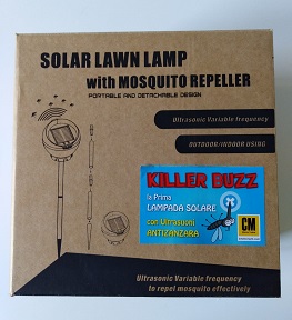 KILLER BUZZ LAMP ULTRASUONI - pharmaluna