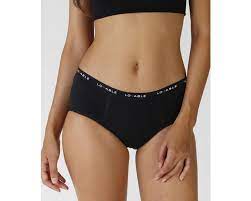 LOVABLE PERIOD PANTIES CULOTTE FLUSSO MEDIO NERO MISURA EXTRA LARGE - pharmaluna