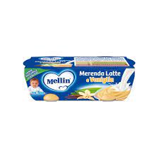 MELLIN MERENDA LATTE VANIGLIA 2 X 100 G - pharmaluna