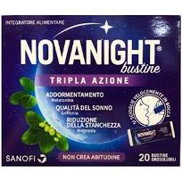 NOVANIGHT 20 BUSTINE TRIPLA AZIONE - pharmaluna