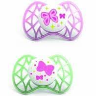 NUVITA SUCCHIETTO CON TETTARELLA SIMMETRICA 6 MESI+ ROSA E VERDE - pharmaluna