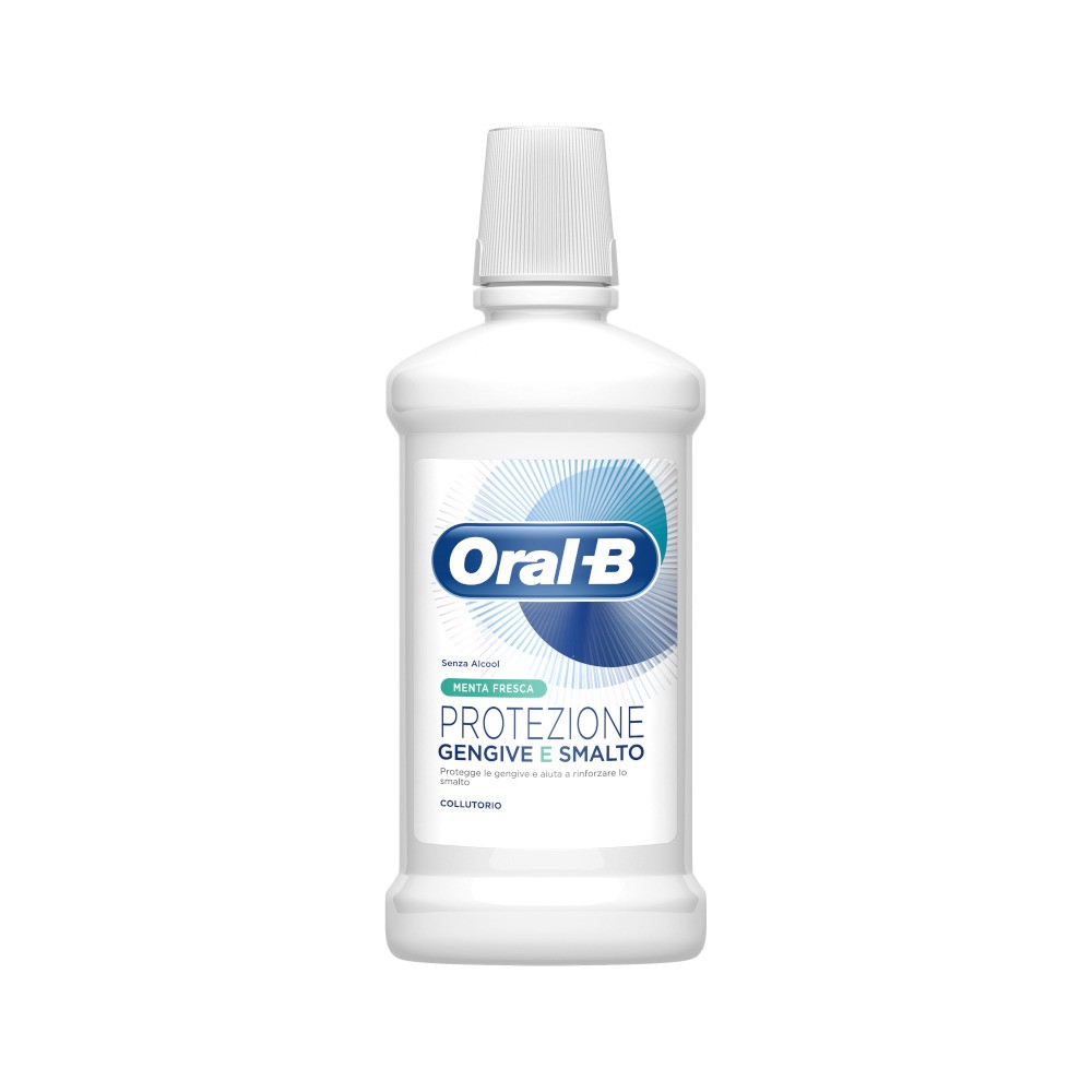 ORALB PROTEZIONE GENGIVE E SMALTO COLLUTORIO 500 ML - pharmaluna