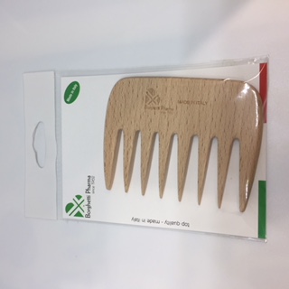PETTINE LEGNO AFRO SEMPLICE - pharmaluna