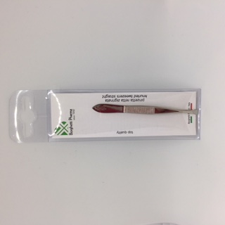 PINZETTA RETTA ZIGRINATA ARTICOLO 16B - pharmaluna