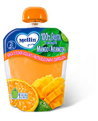 MELLIN POUCH ARANCIA MANGO 90 G - pharmaluna