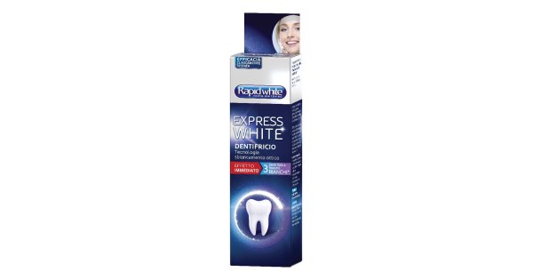 RAPID WHITE DENTIFRICIO EXPRESS WHITE 75ML - pharmaluna