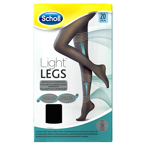 SCHOLL LIGHTLEGS 20 DENARI TAGLIA L COLORE NERO 1 PAIO - pharmaluna