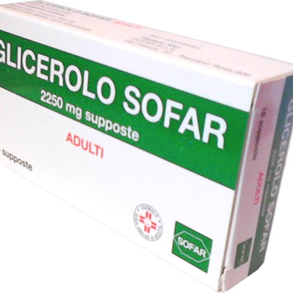 GLICEROLO ALFA*AD 18SUPP2250MG - pharmaluna