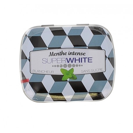 SUPERWHITE MINI MENTINE BLACK EDITION 12 PEZZI - pharmaluna