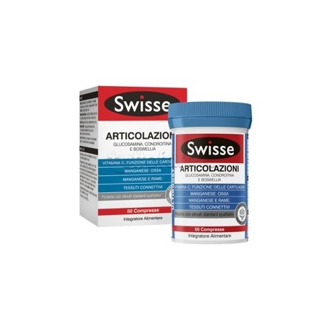 SWISSE ARTICOLAZIONI 50 COMPRESSE - pharmaluna