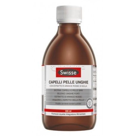 SWISSE CAPELLI PELLE UNGHIE LIQUID 300 ML - pharmaluna