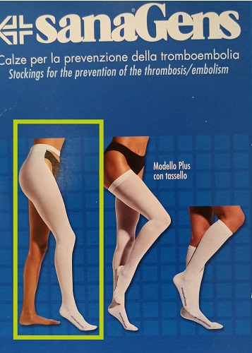 SANAGENS ANTITROMBO T/AT1 NORMALE BIANCO MONOCOLLANT  XL  - pharmaluna