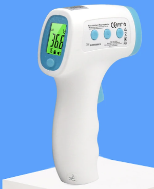 Termometro infrarossi / Infrared Thermometer / Misuratore febbre a distanza  - pharmaluna