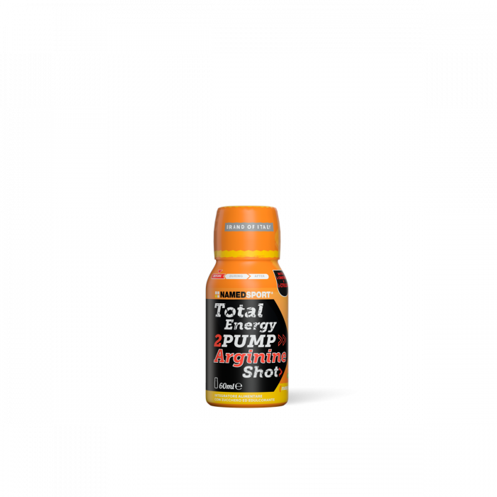  NAMEDSPORT TOTAL ENERGY 2PUMP ARG SHOT MANGO/PEACH VOLT-60 ML - pharmaluna