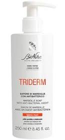 TRIDERM SAPONE DI MARSIGLIA CON ANTIBATTERICO 250 ML - pharmaluna