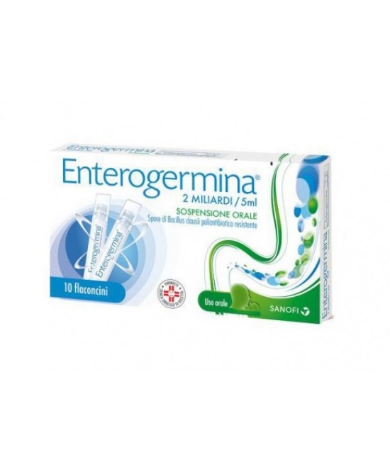 ENTEROGERMINA*OS 10FL 2MLD/5ML - pharmaluna