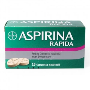 ASPIRINA RAPIDA*10CPRMAST500MG - pharmaluna