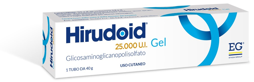 HIRUDOID 25000UI*GEL 40G - pharmaluna