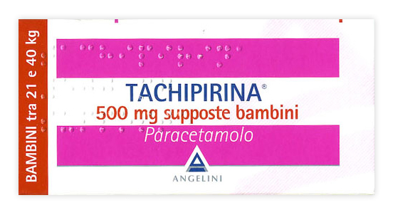 TACHIPIRINA*BB 10SUPP 500MG - pharmaluna