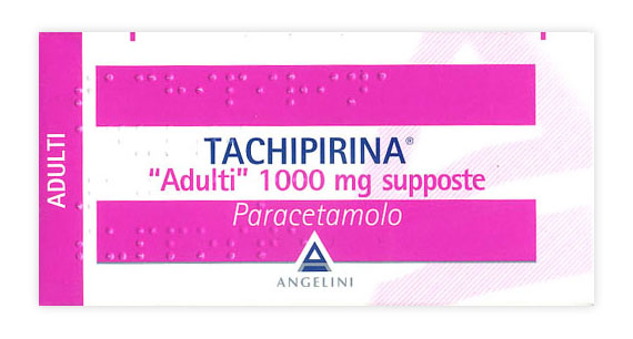 TACHIPIRINA*AD 10SUPP 1000MG - pharmaluna
