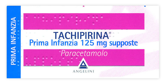 TACHIPIRINA*PR INF 10SUP 125MG - pharmaluna