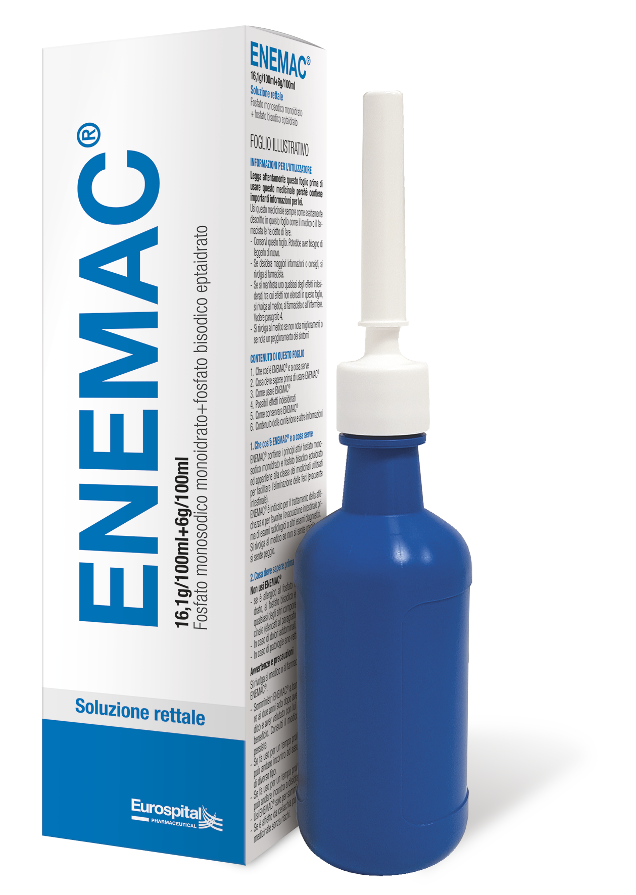 ENEMAC*FL 130ML 16,1+6/100ML - pharmaluna