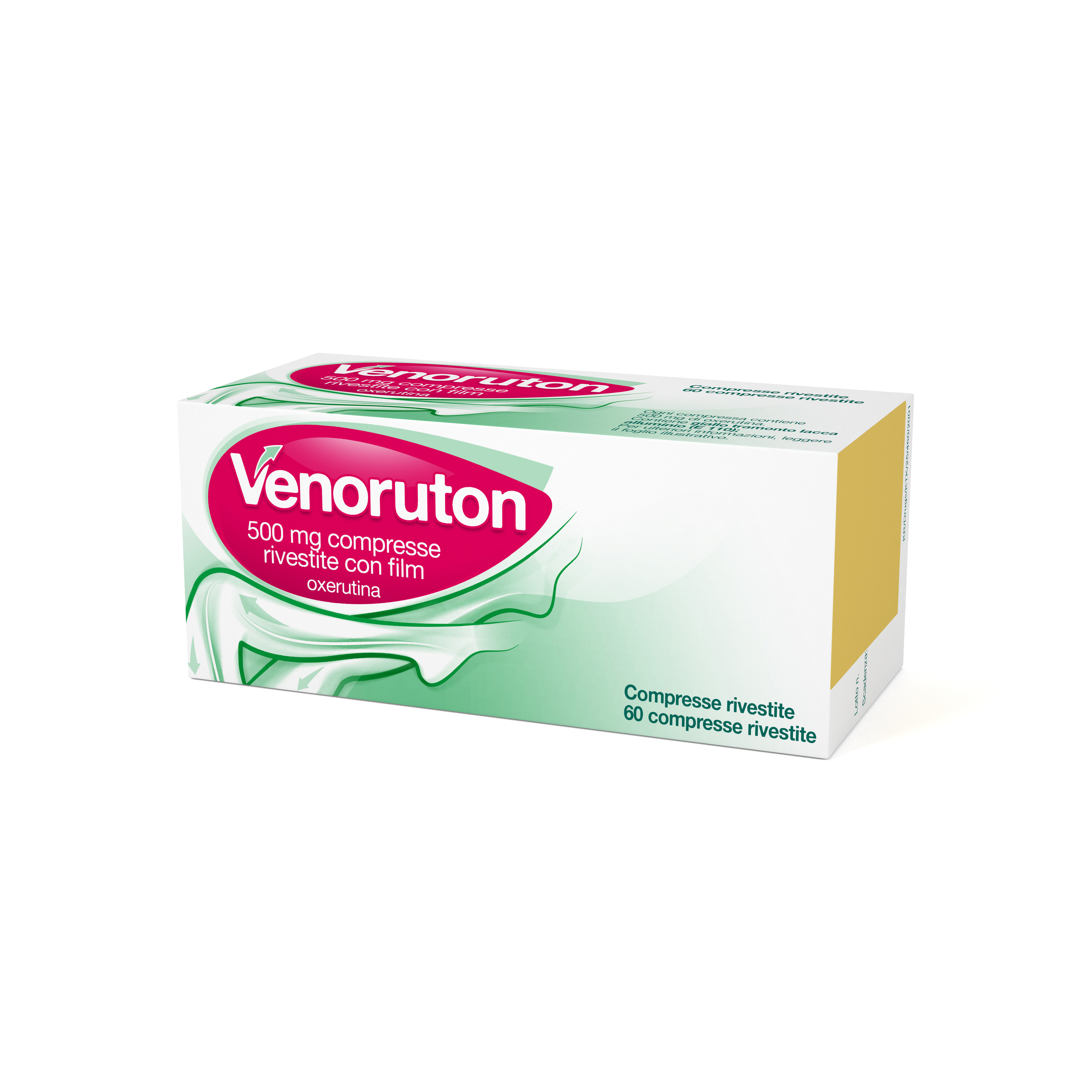 VENORUTON*60CPR RIV 500MG - pharmaluna