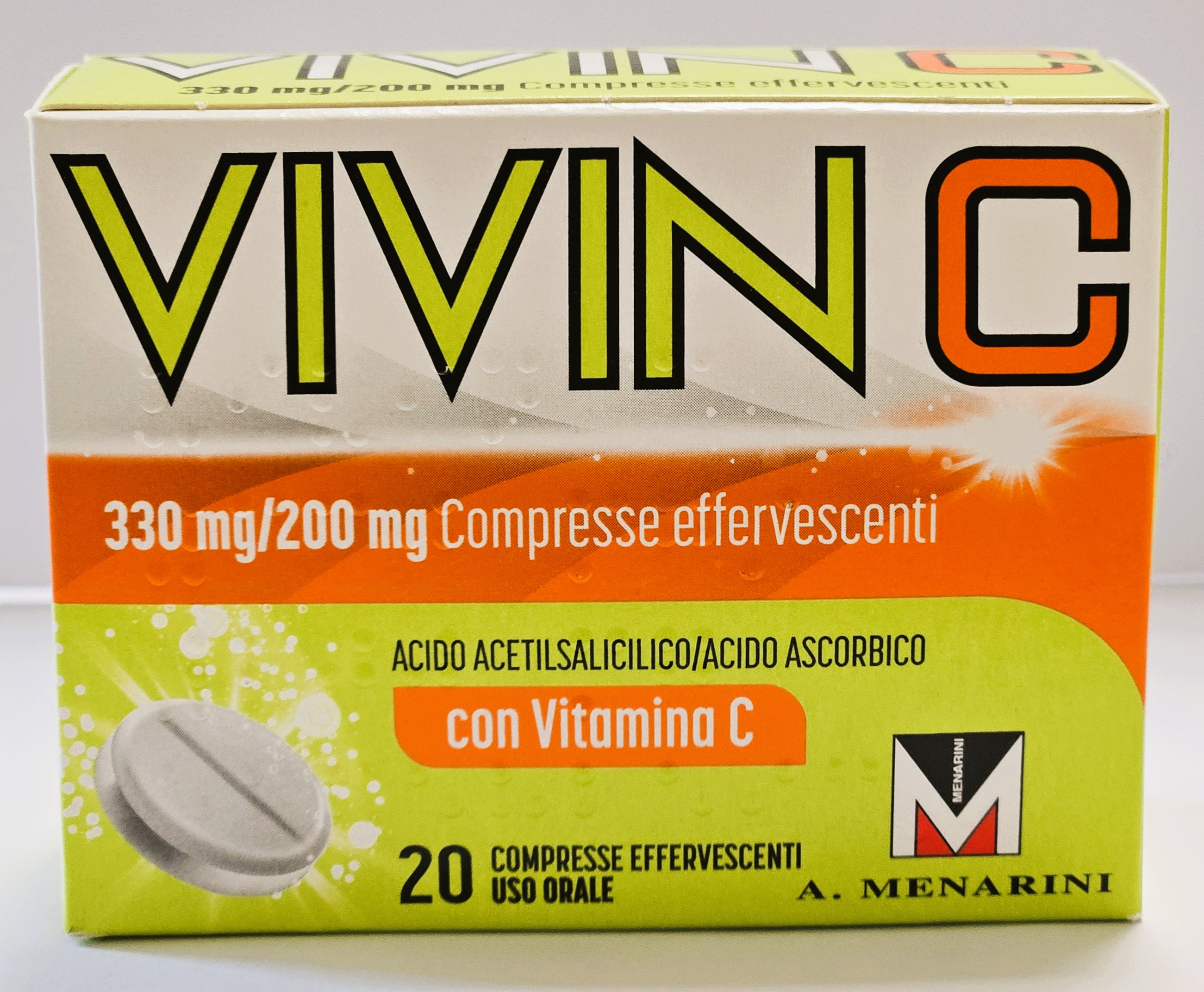 VIVIN C*20CPR EFF 330MG+200MG - pharmaluna