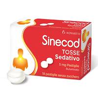 SINECOD TOSSE SED*18PAST 5MG - pharmaluna