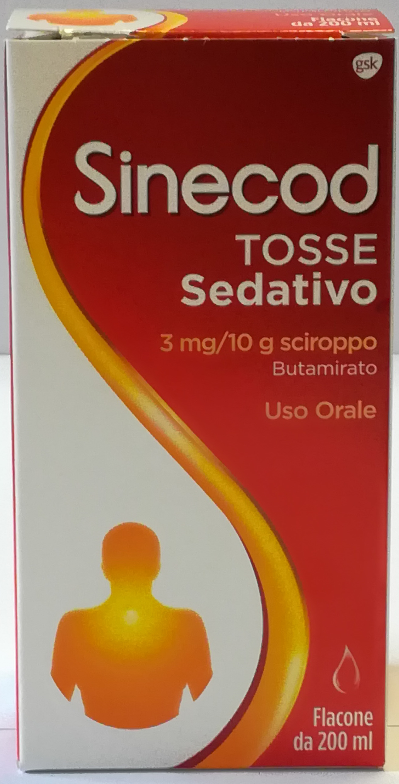 SINECOD TOSSE SED*200ML3MG/10G - pharmaluna