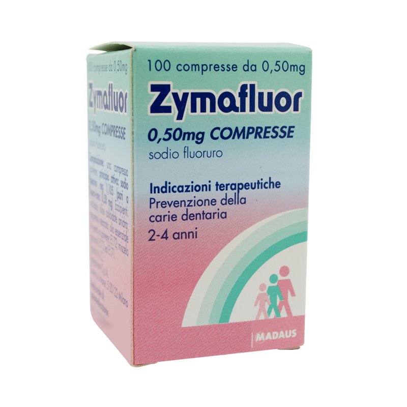 ZYMAFLUOR*100CPR 0,50MG - pharmaluna