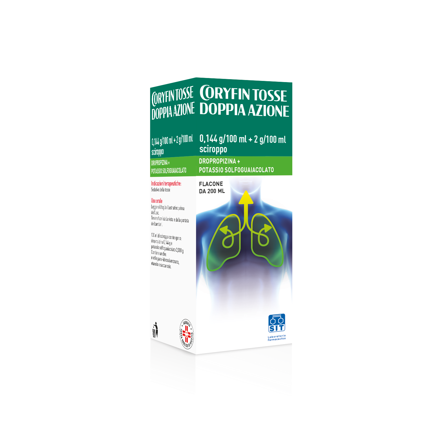 CORYFIN TOSSE DOPPIA AZ*200ML - pharmaluna