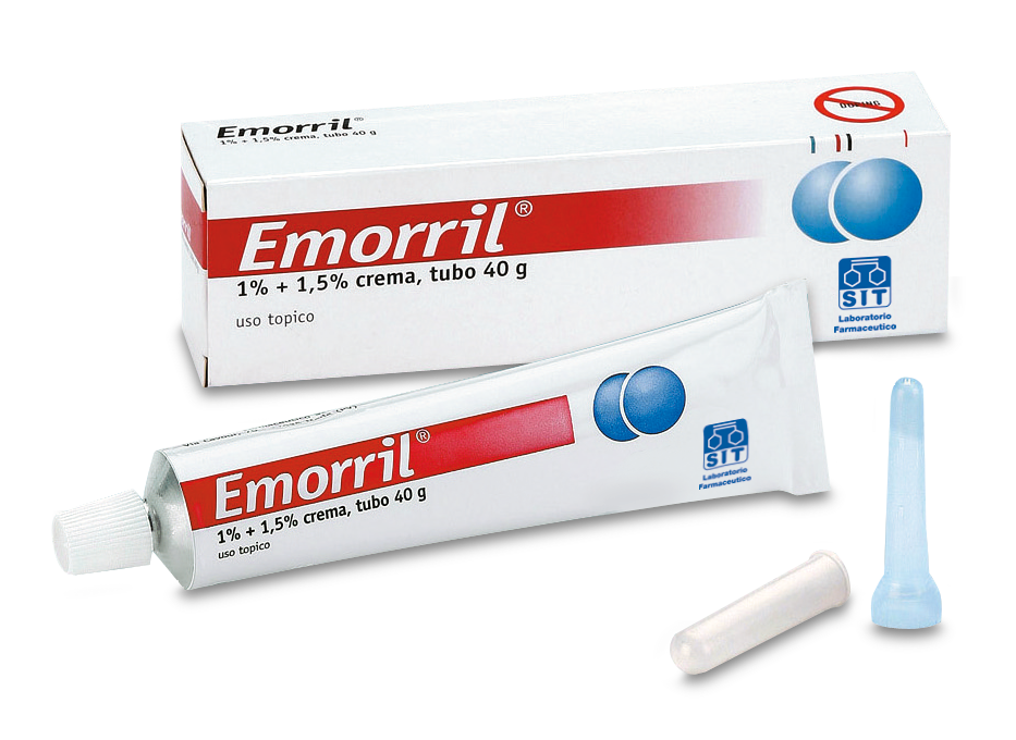 EMORRIL*CREMA 40G 1%+1,5% - pharmaluna