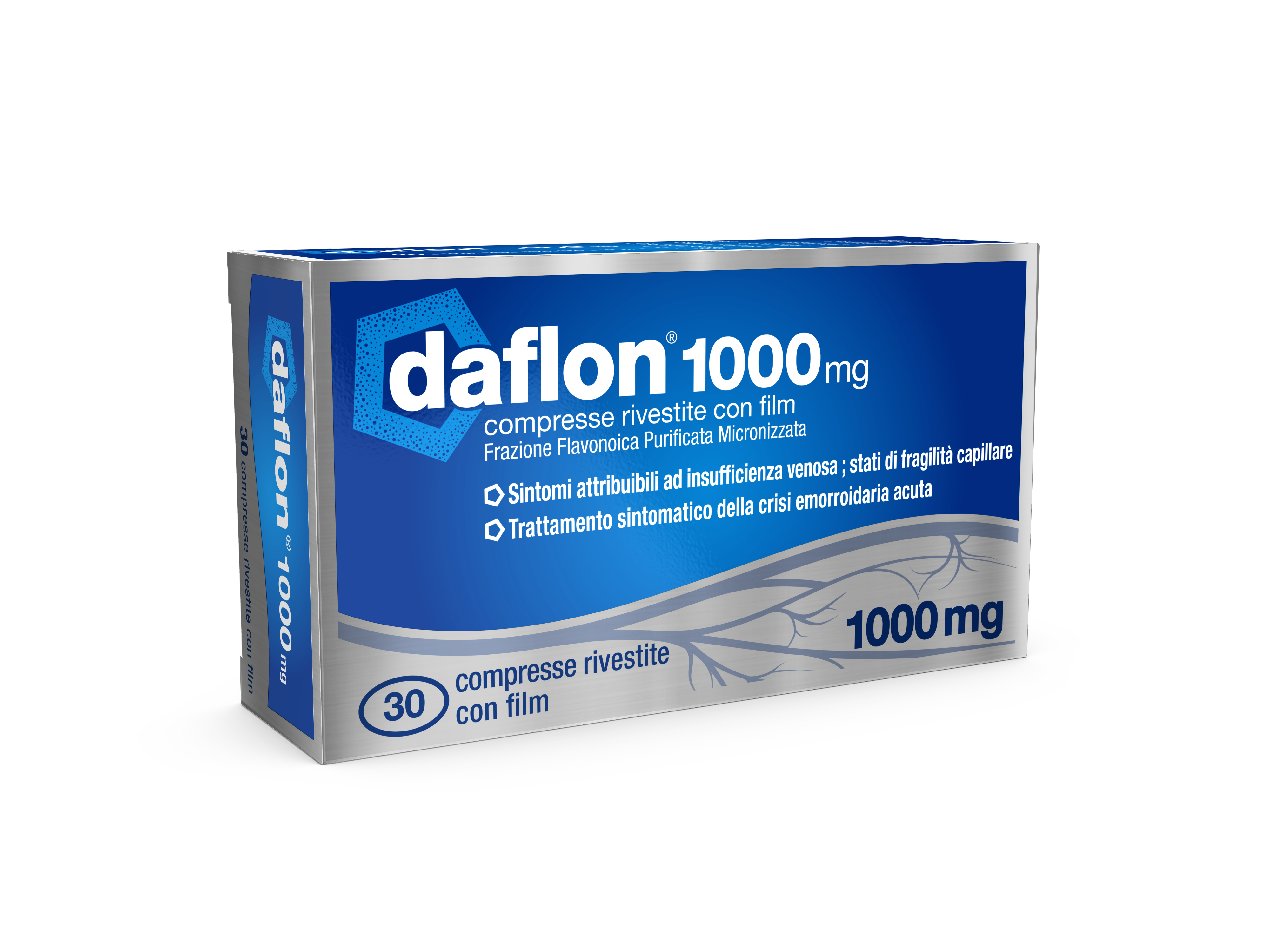 DAFLON*30CPR RIV 1000MG - pharmaluna