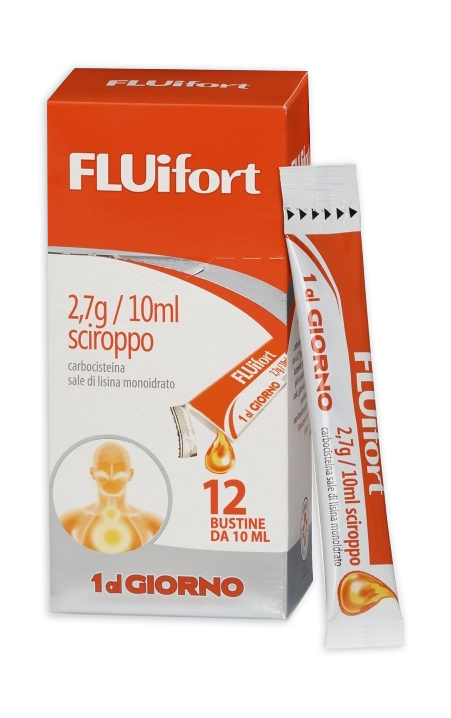 FLUIFORT*SCIR 12BUST 2,7G/10ML - pharmaluna