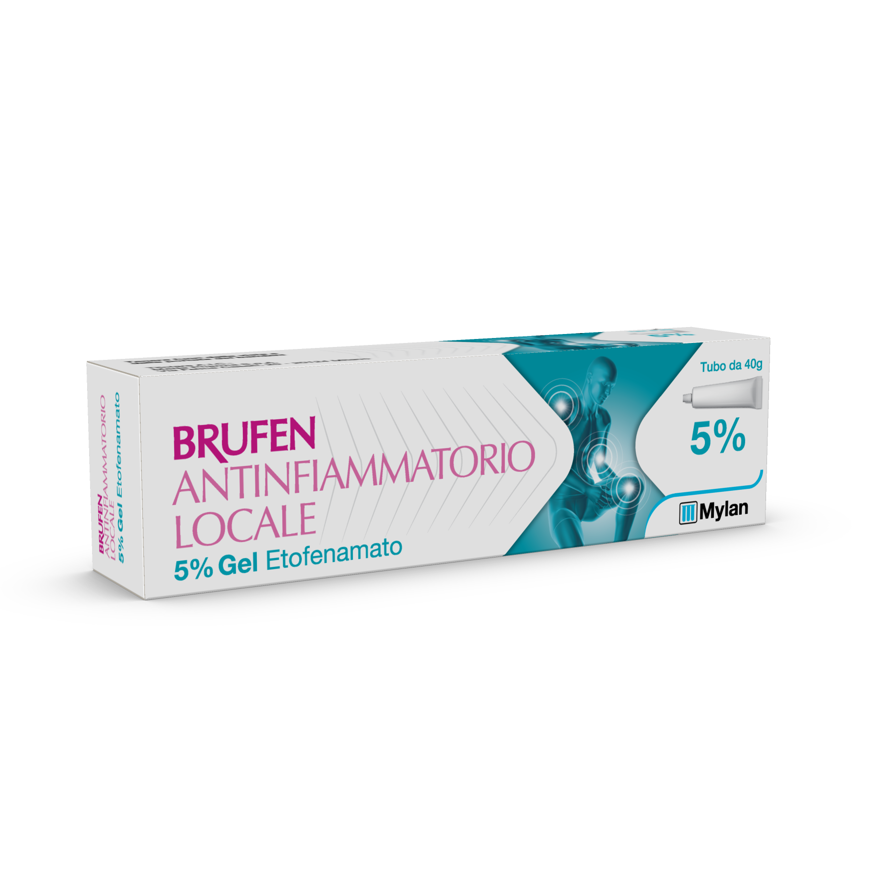 BRUFEN ANTINFIAMMAT*GEL 40G 5% - pharmaluna