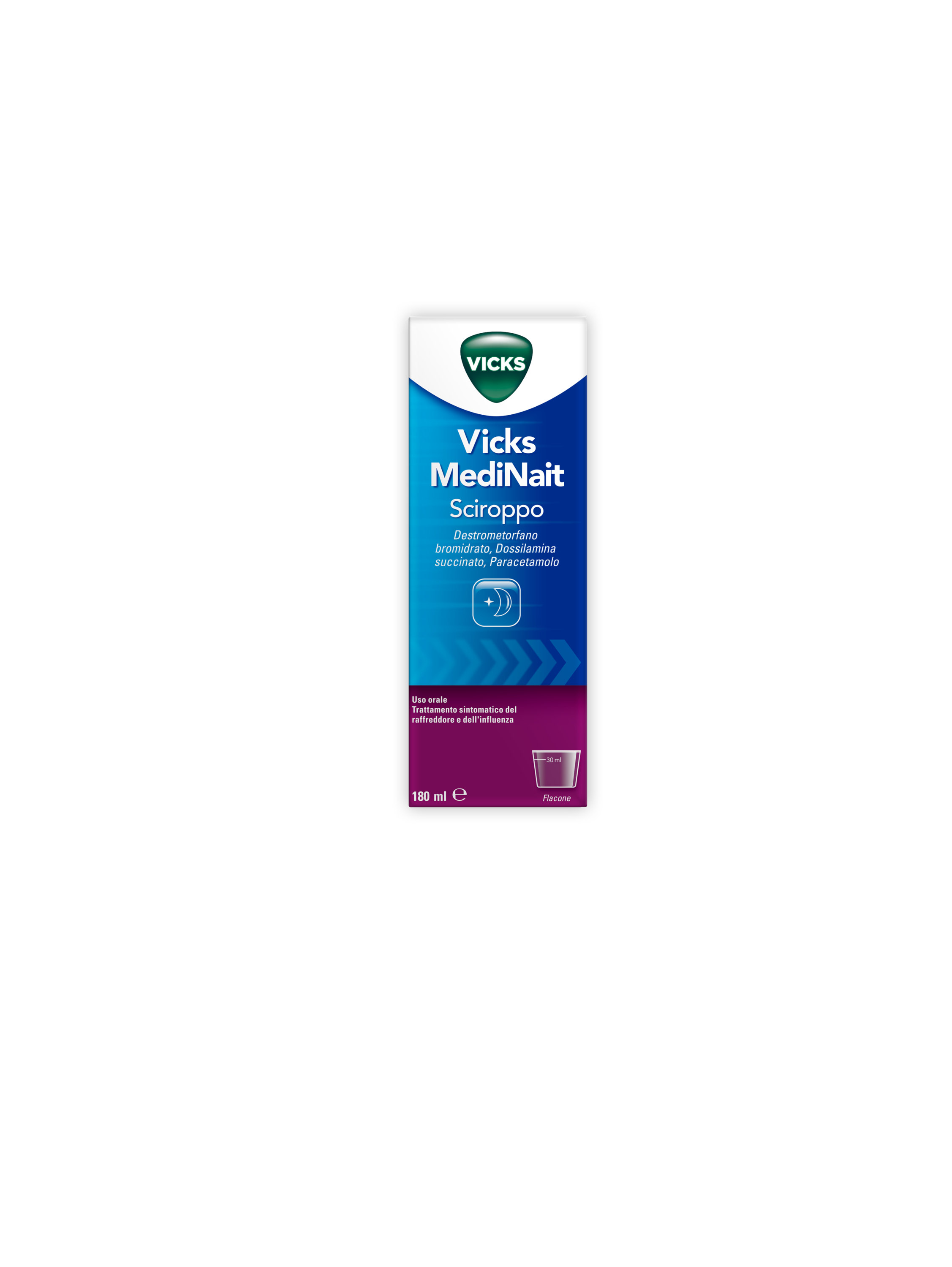 VICKS MEDINAIT*SCIR 180ML - pharmaluna