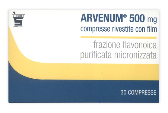 ARVENUM 500*30CPR RIV 500MG - pharmaluna