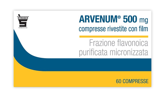 ARVENUM*60CPR RIV 500MG - pharmaluna