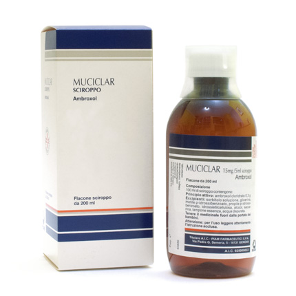 MUCICLAR*SCIR 200ML 15MG/5ML - pharmaluna