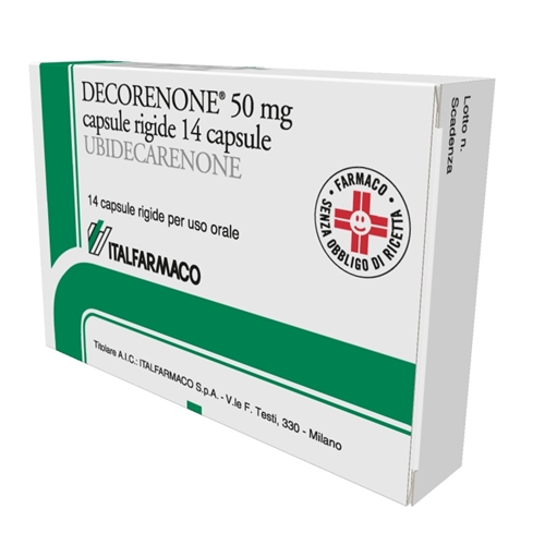 DECORENONE 50*14CPS 50MG - pharmaluna