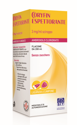 CORYFIN TOSSE ESPETT*SCIR200ML - pharmaluna