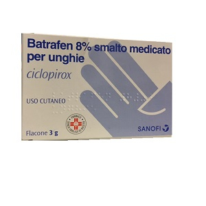 BATRAFEN*SMALTO UNGHIE FL3G 8% - pharmaluna