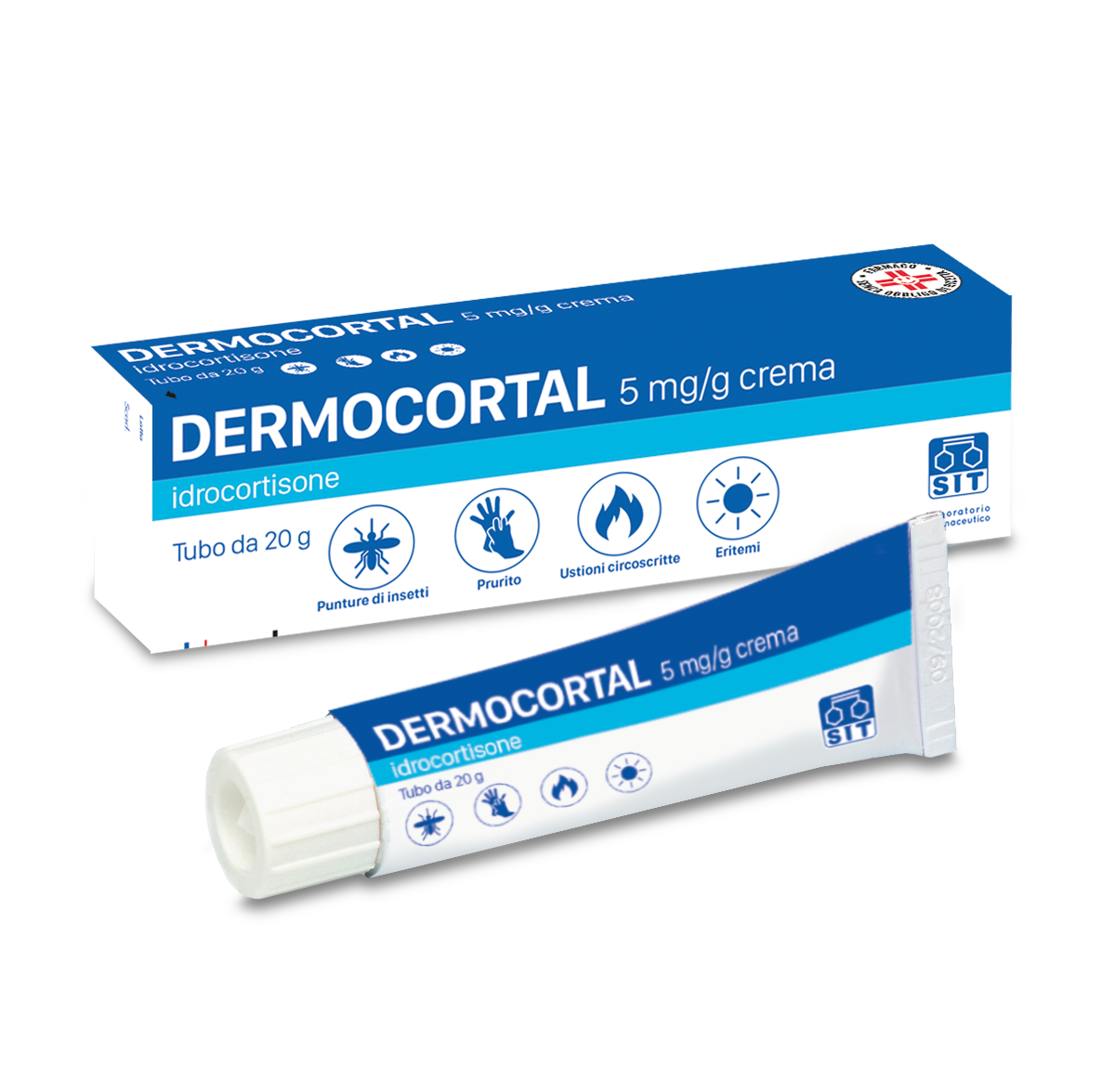 DERMOCORTAL*CREMA 20G 0,5% - pharmaluna