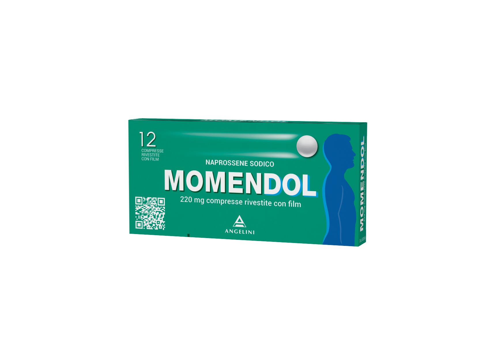 MOMENDOL*12CPR RIV 220MG - pharmaluna