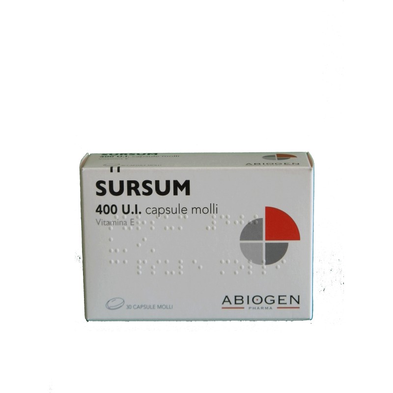SURSUM*30CPS MOLLI 400UI - pharmaluna