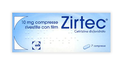 ZIRTEC*7CPR RIV 10MG - pharmaluna