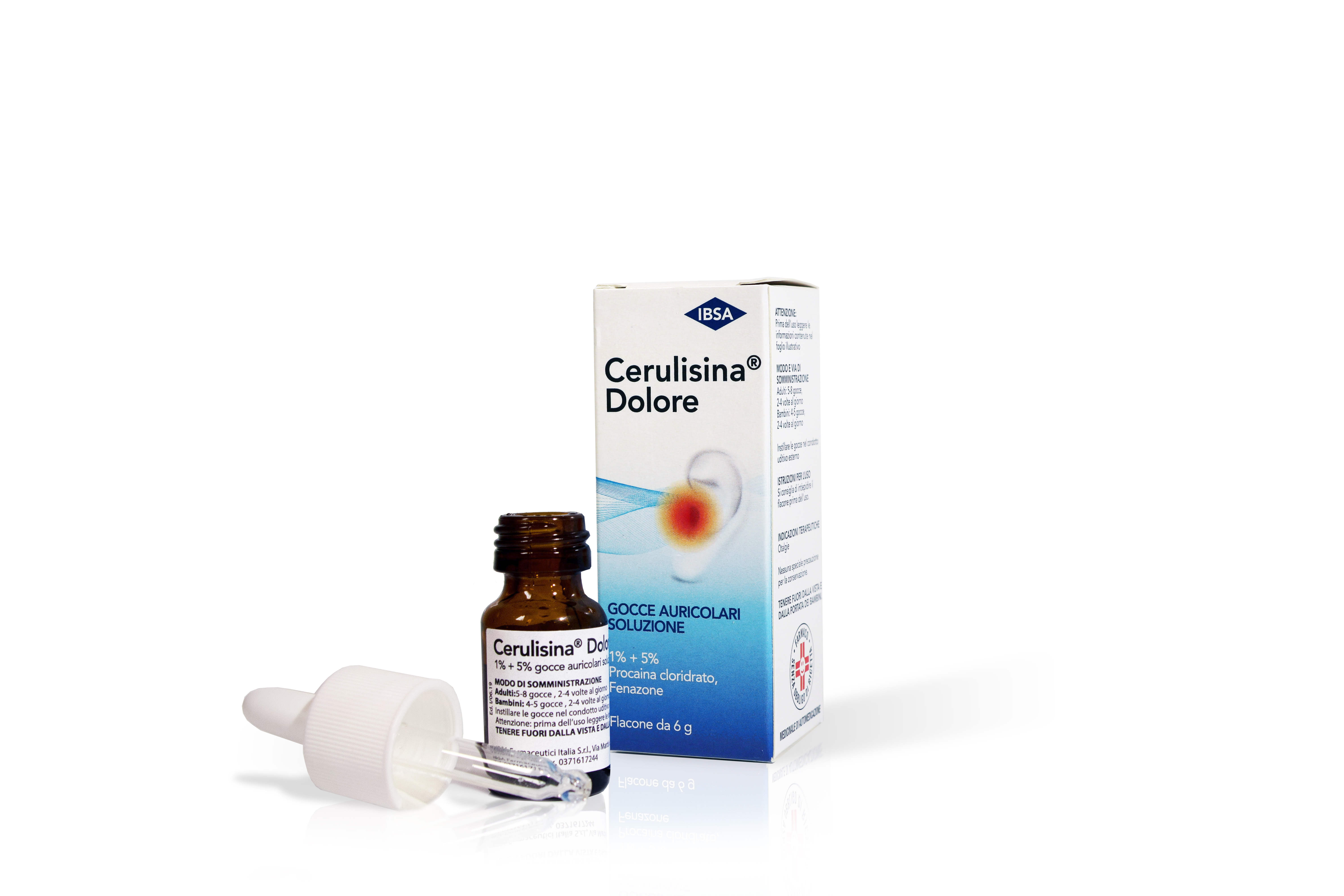 CERULISINA DOLORE*GTT OTO FL6G - pharmaluna